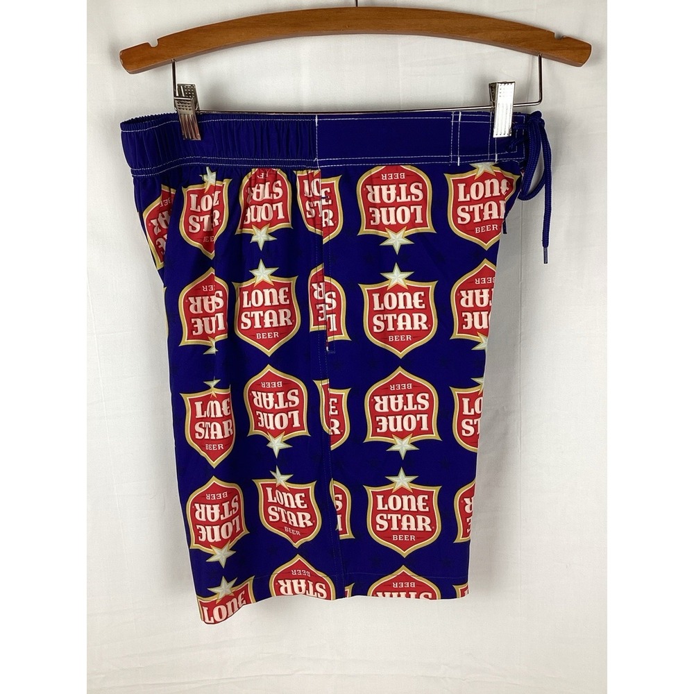 Lone Star Beer Swim / Board Shorts Men's Medium EUC!!